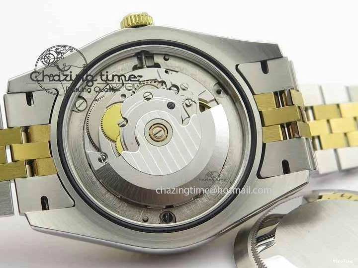 MiroTime 0125 Casual DateJust II 41mm SS YG BP Maker Best Edition White Dial On Jubilee Bracelet 3673